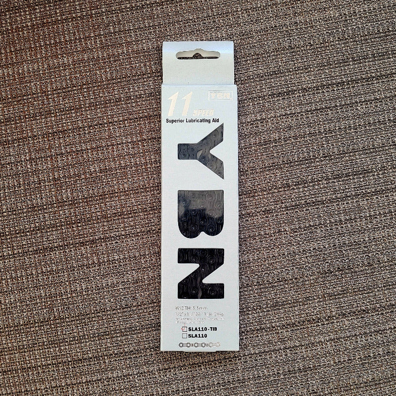 YBN 11S Chromium Chain SLA110-TIB 11-Speed Black