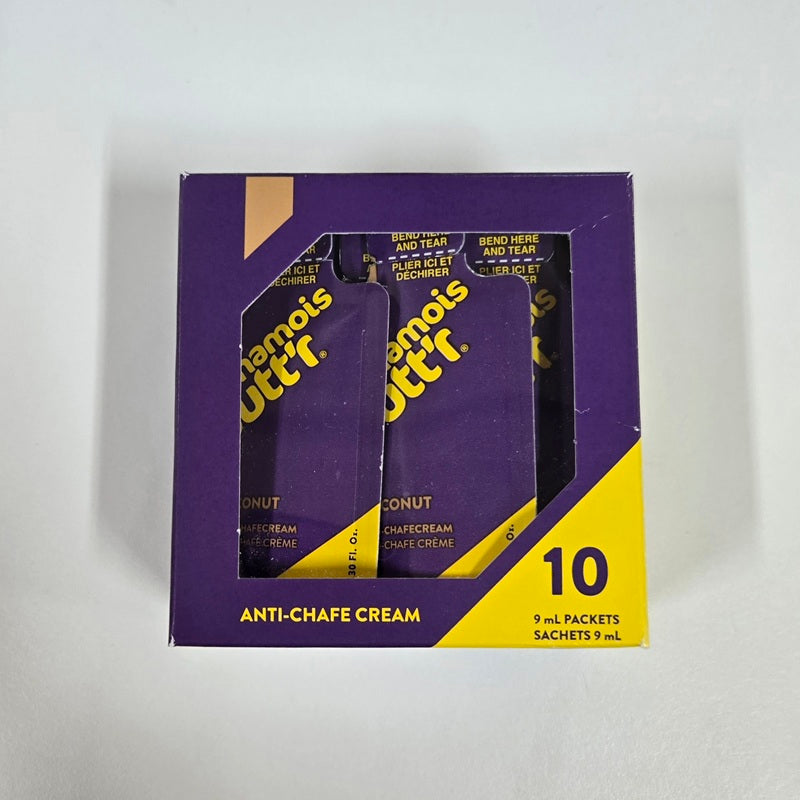 Chamois Butt'r Anti-Chafe Cream Travel Pack (9ml x 10)