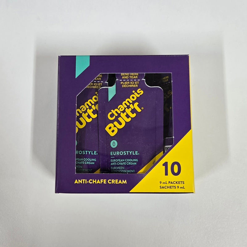 Chamois Butt'r Anti-Chafe Cream Travel Pack (9ml x 10)