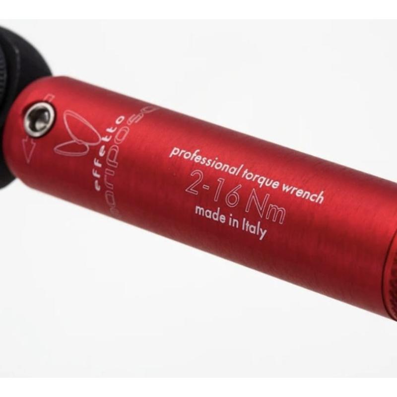 Effetto Mariposa Giustaforza II 2-16 Pro Deluxe Torque Wrench Red + Bits