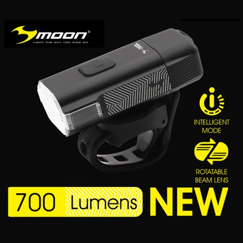 Moon Rigel 700 Lumens USB Rechargable Front Light