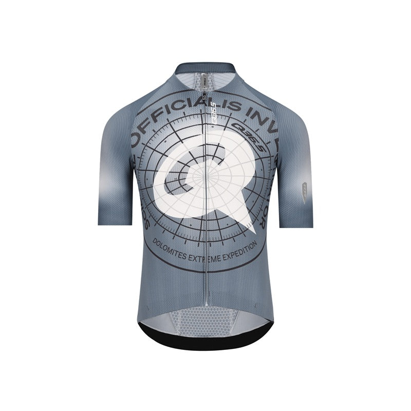 Q36.5 Jersey Shortsleeve Gregarius Clima Dolomites Extreme Gravel Grey