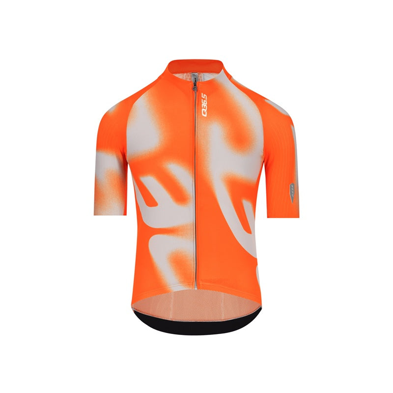 Q36.5 Jersey Shortsleeve Gregarius Pro Big Logo Poppy Orange