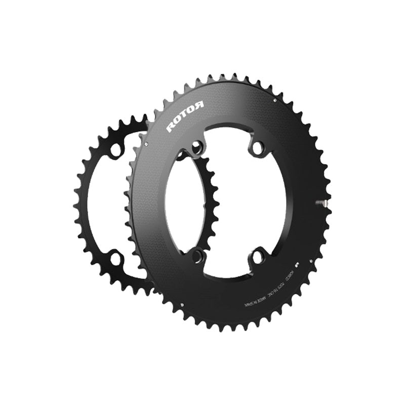 Rotor Round Ring BCD110x4 Black - SRAM AXS