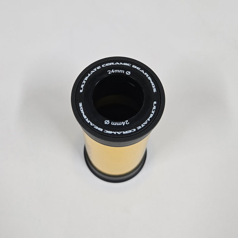 UCB Aurum Press Fit 86 Ceramic 24mm Bottom Bracket For Shimano