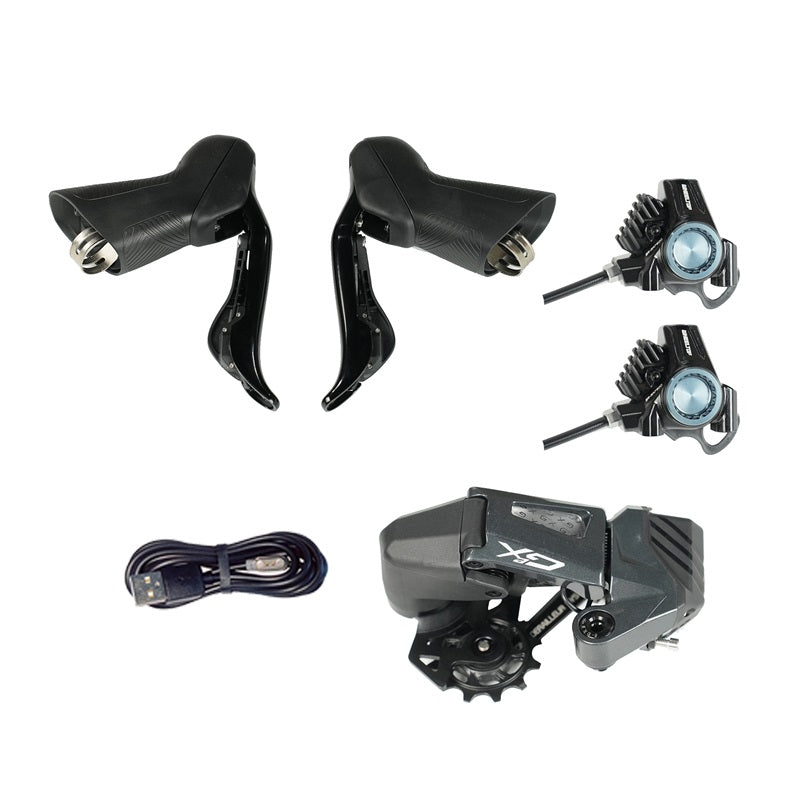 WheelTop EDS-GeX Gravel Wireless Electronic Upgrade Kit (Hydraulic Disc Brake System)