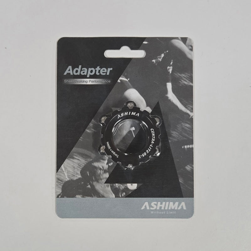 Ashima Adapter AC05-1 Centra-SL from Centerlock to 6-Hole Black