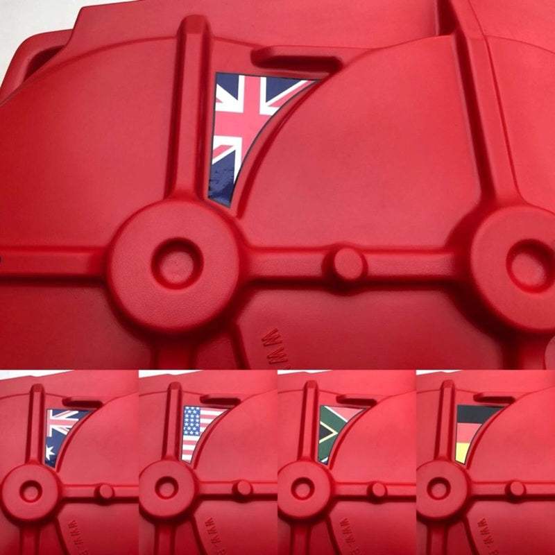 Triangle Flag and Name Sticker for Bikebox Alan Triathlon Easyfit