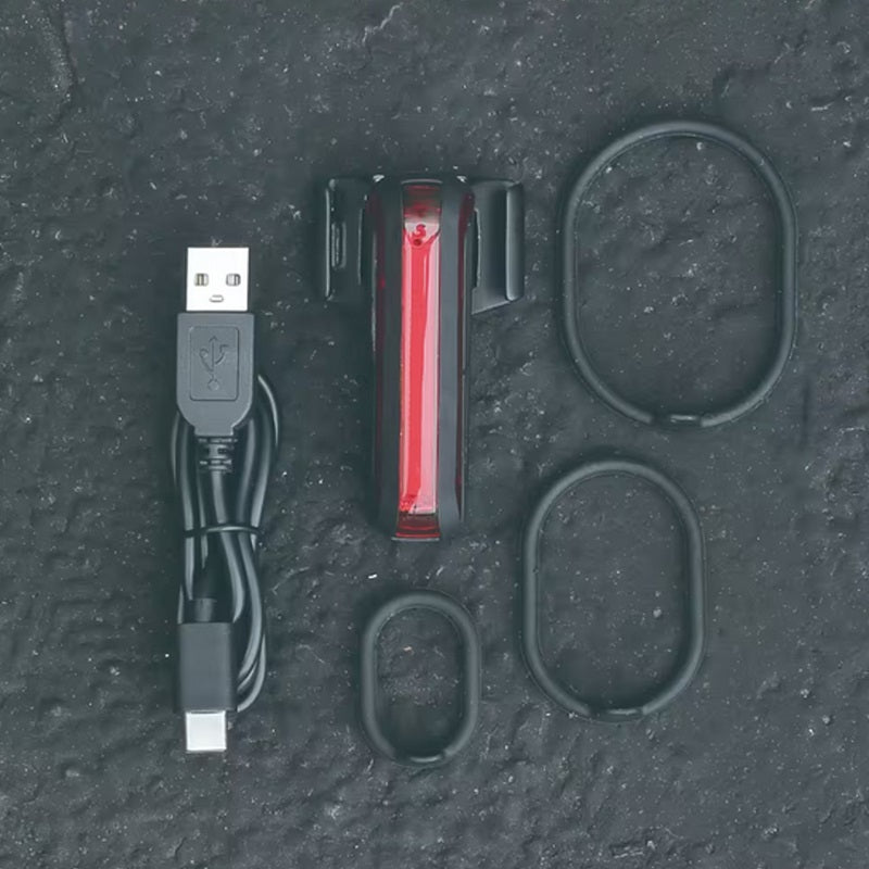 Moon Cerberus 50 (150) 3 USB Rechargable Directions Rear Light
