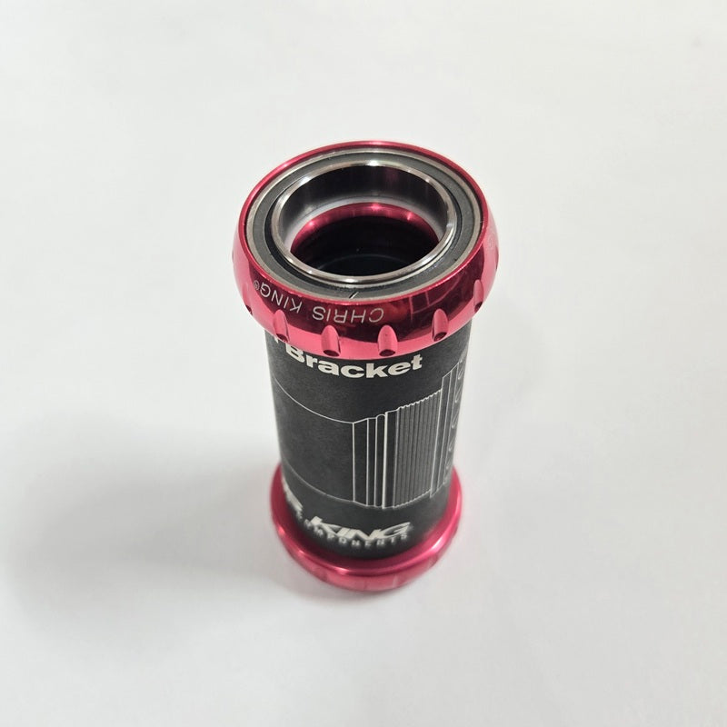 Chris King Threadfit 24 Steel Bottom Bracket Limited Edition Pink