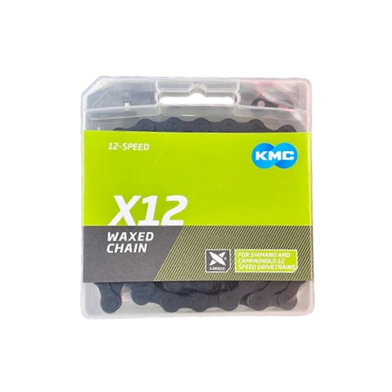 KMC X12 BlackTech Waxed Chain