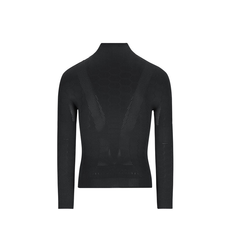 Q36.5 Base Layer 4 Long Sleeve Plus Black Size S-M