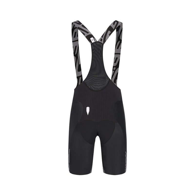 Q36.5 Gregarius Pro Bib Shorts Check Grey