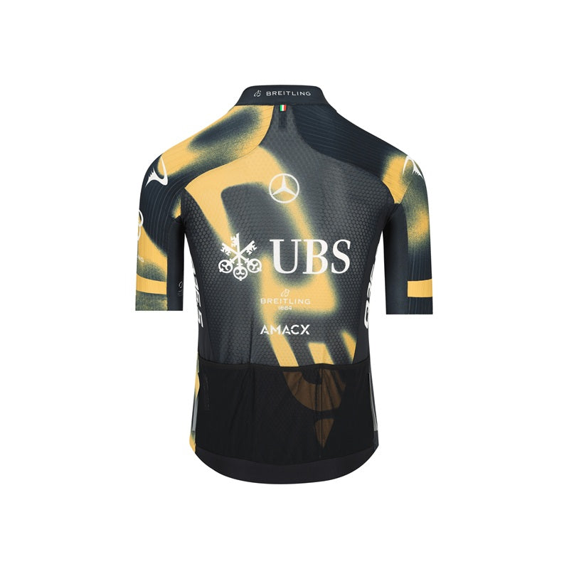 Q36.5 Jersey Shortsleeve Gregarius Q36.5 Pro Team Off-Road Gold-Black