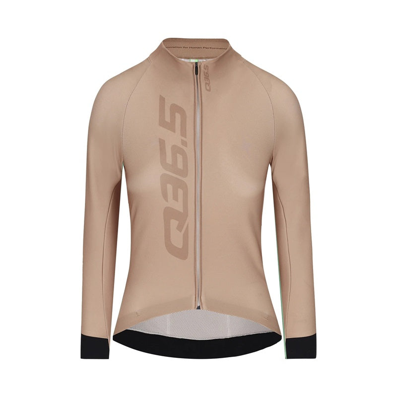 Q36.5 R2 Signature Women Long Sleeve Jersey Affogat Brown Size S