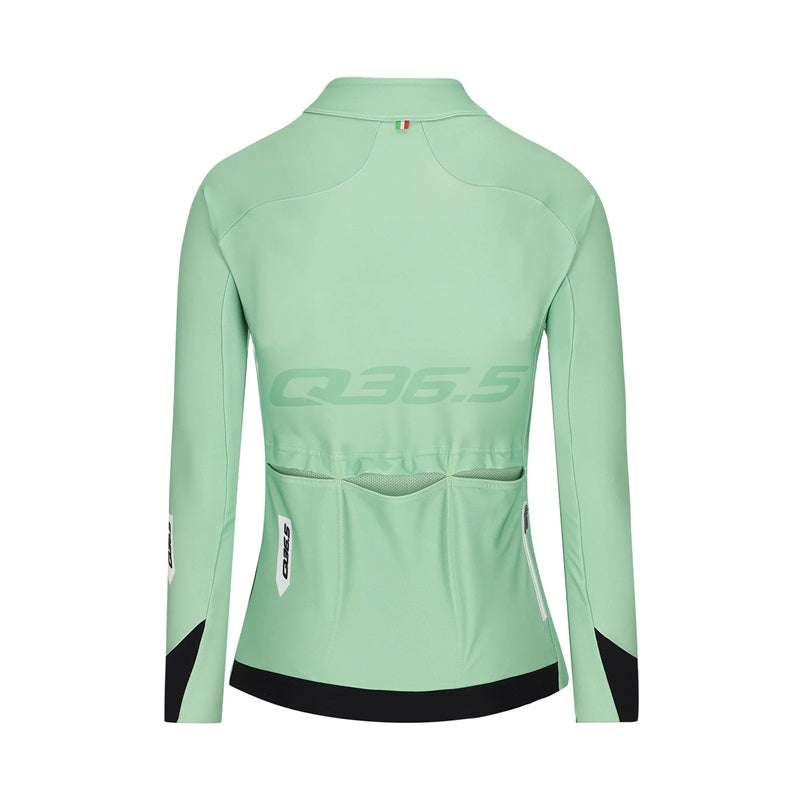Q36.5 R2 Signature Women Long Sleeve Jersey Greengage Green Size S