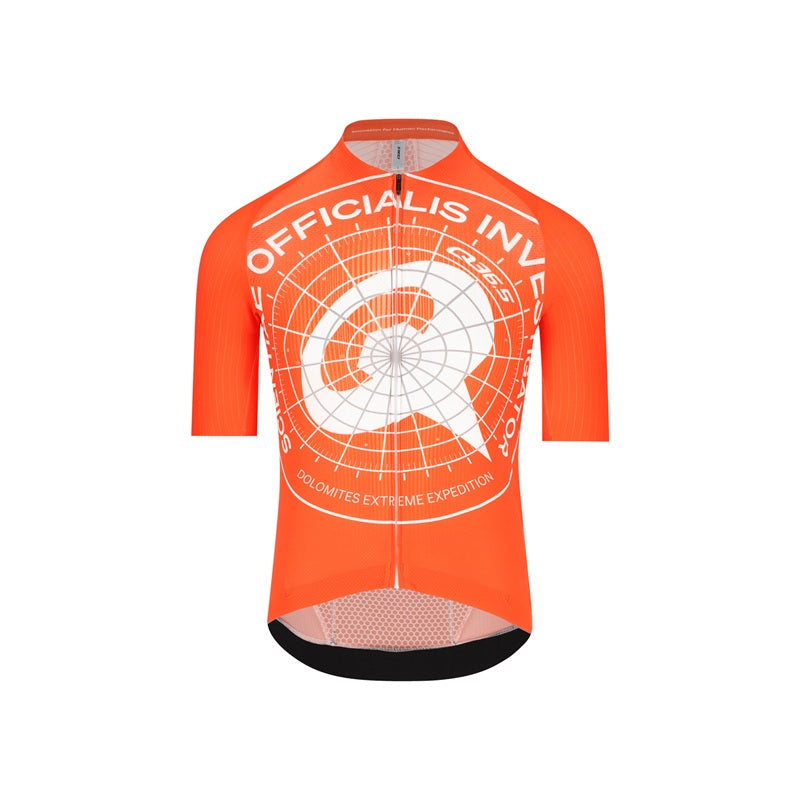 Q36.5 Jersey Shortsleeve Gregarius Clima Dolomites Extreme Tangerine Red