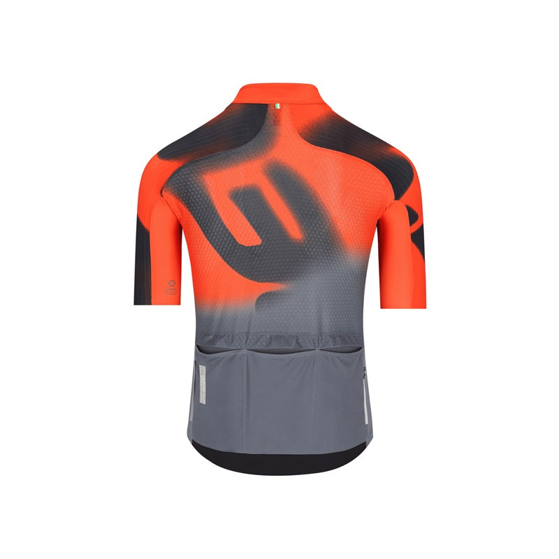 Q36.5 Jersey Shortsleeve Gregarius Pro Big Logo Lava Red