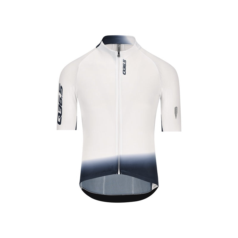 Q36.5 Jersey Shortsleeve Gregarius Pro Collar Fade White