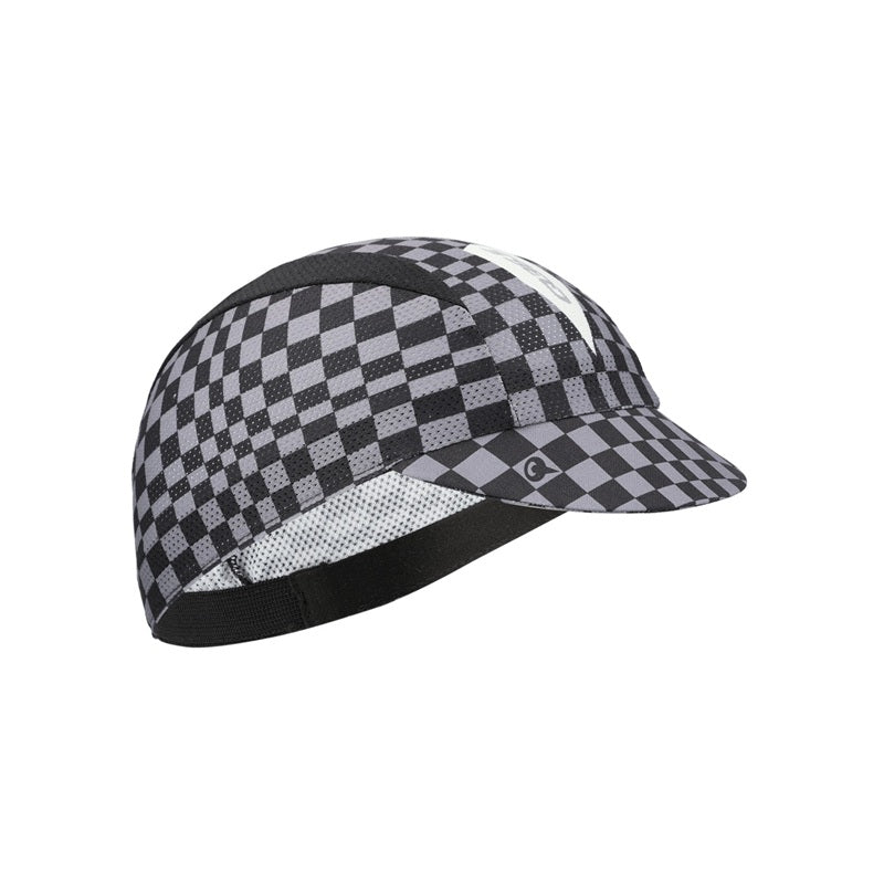 Q36.5 Signature Summer Cap Check Grey