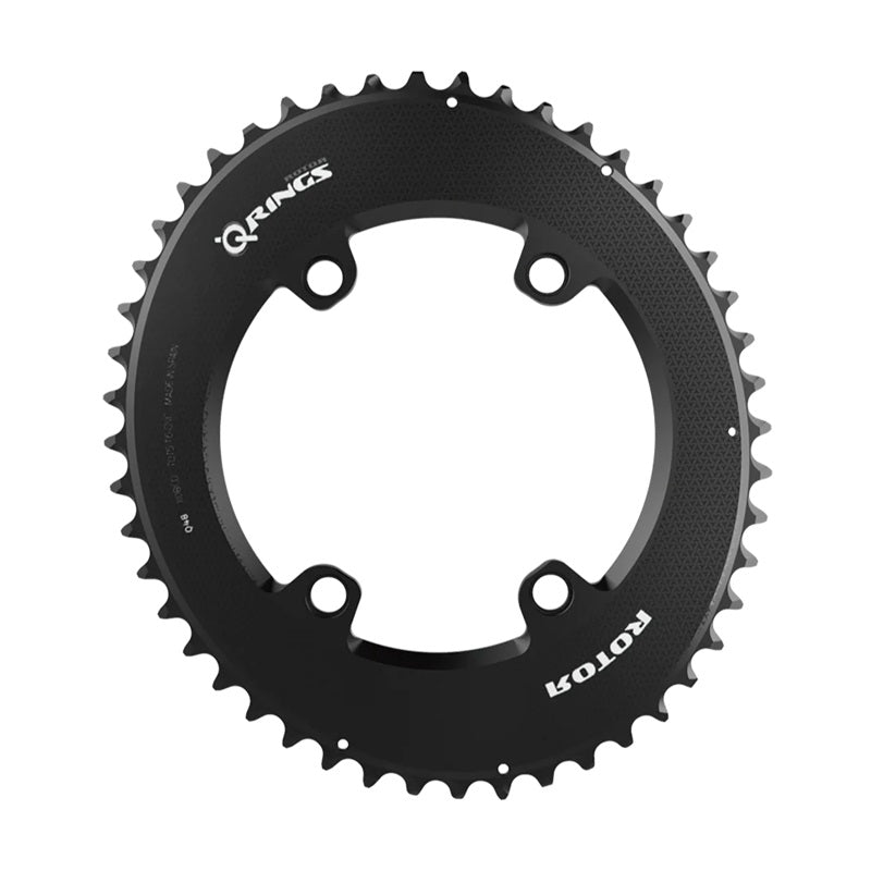 Rotor Aero Oval Q-Ring BCD110x4 Outer Black