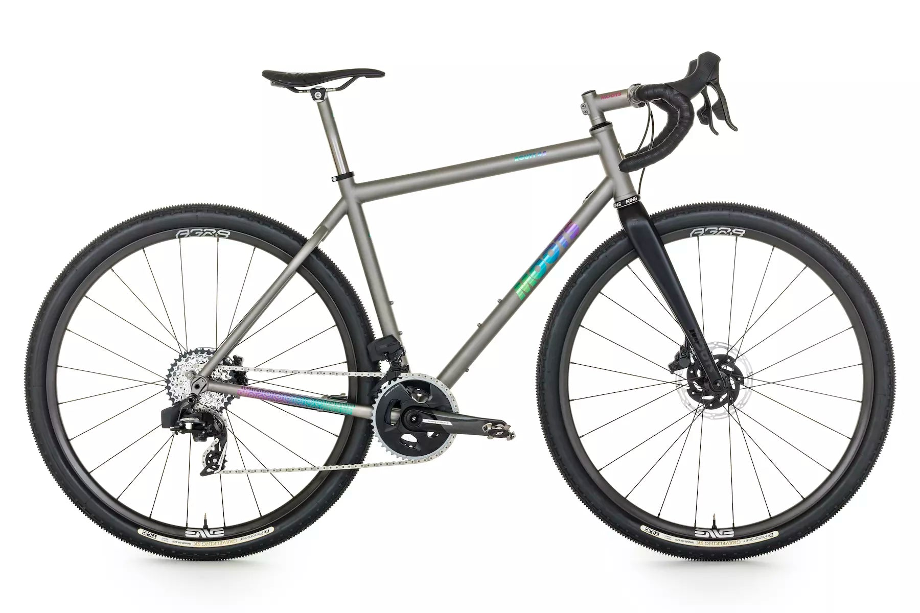 Moots titanium gravel bike shop