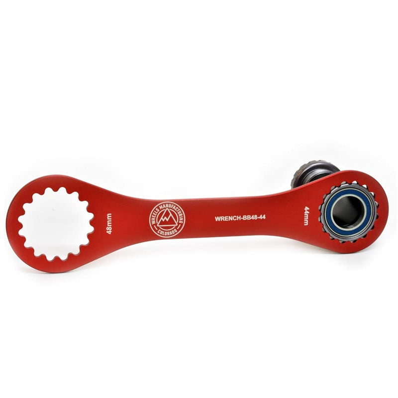 Wheels Manufacturing Double End Bottom Bracket Wrench, 48.5mm/44mm