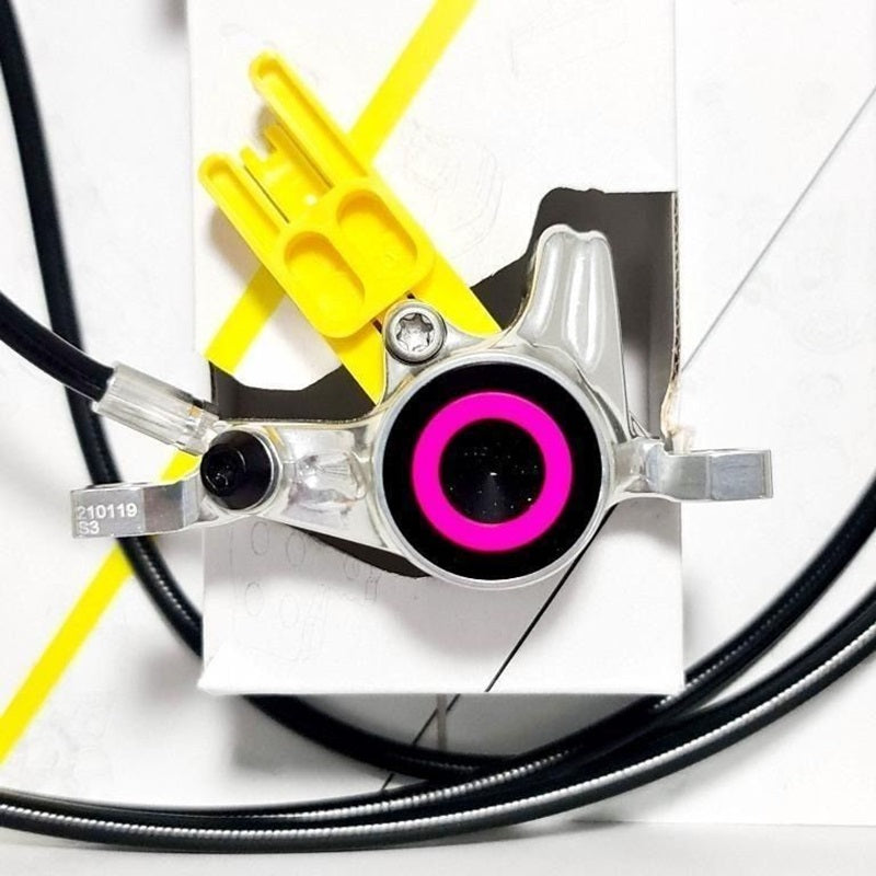 MAGURA Cover Kit 2-Piston Caliper MT4N/MT6N/MT8N/MTTrail, Neon Blue, Red, Yellow 6PCS