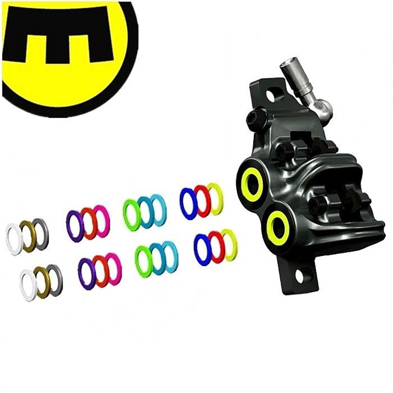 MAGURA Cover Kit, 4-Piston Caliper Purple/Red/Neon Pink 12PCS