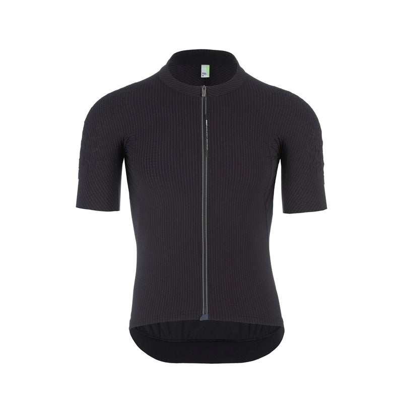 Q36.5 Dottore Grid Skin Jersey Short Sleeve Black